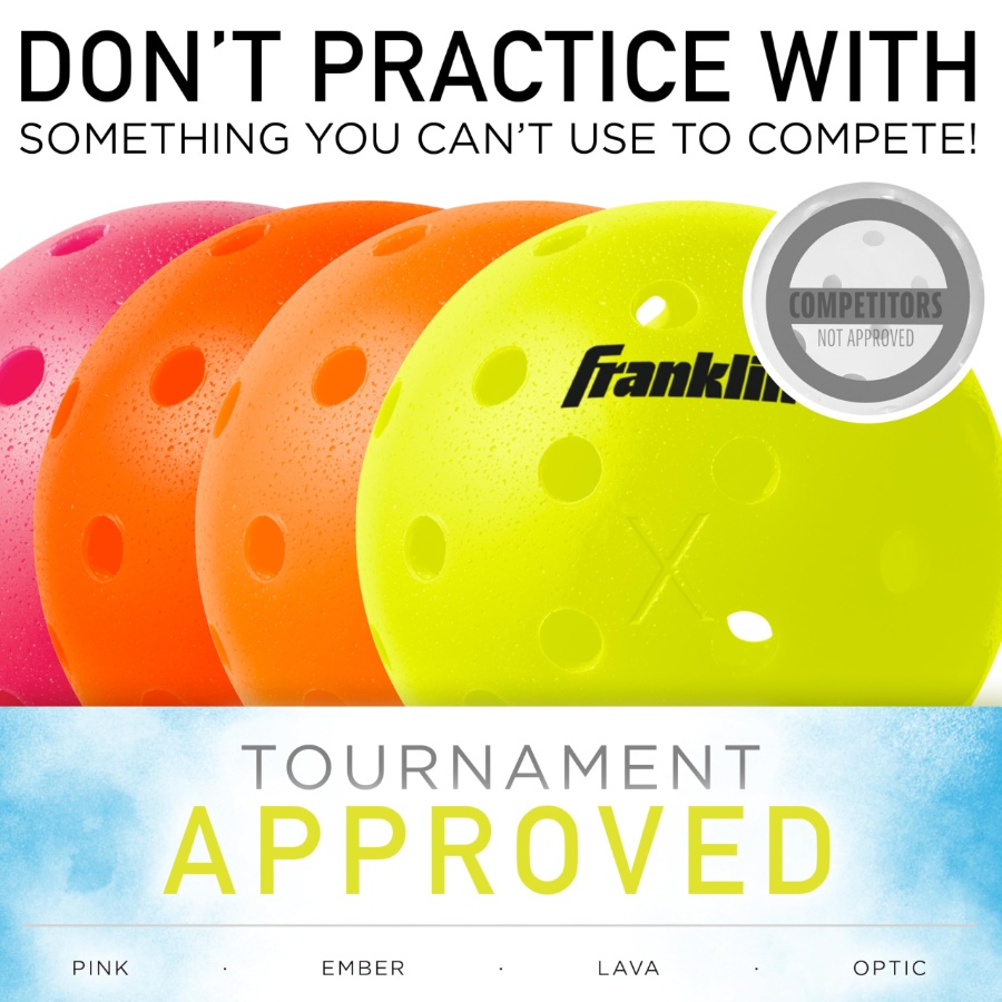 Franklin 12 Court Pickleball Net Set (1)