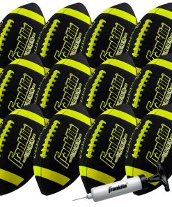 Franklin Grip Rite 100 Junior Football 12 Pack