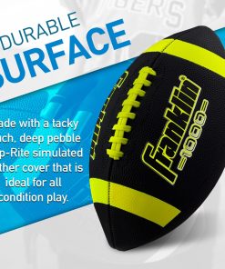 Alternative view of Franklin Grip Rite 100 Junior Football 12 Pack