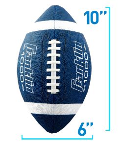 Alternative view of Franklin Grip-Rite 1000 Junior Size Footballs 12-Pack