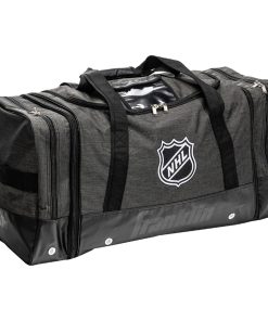 Franklin Sports NHL Hockey Equipment Bag – Large Heavy-Duty Expandable Carry Duffle for Gear & Pads, Premium Construction, NHL Official
