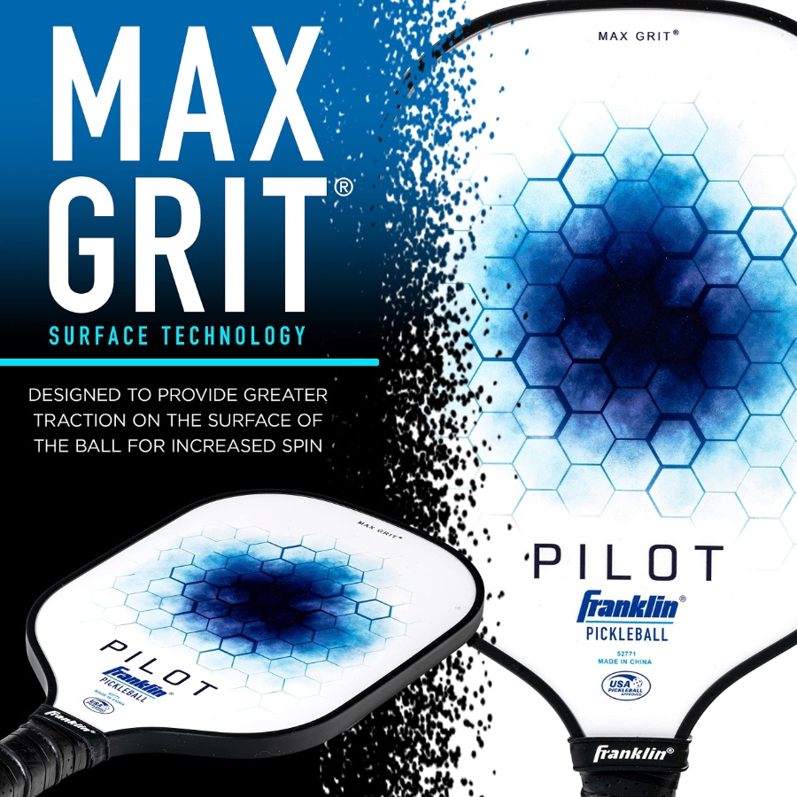 Franklin Sports Pickleball Paddle - Pilot Polypropylene Core Pickleball Racket - Official USA Pickle - 03 (2)